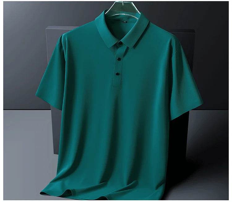 Classic Fit Moisture-Wicking Polo Shirt - Montero Milan