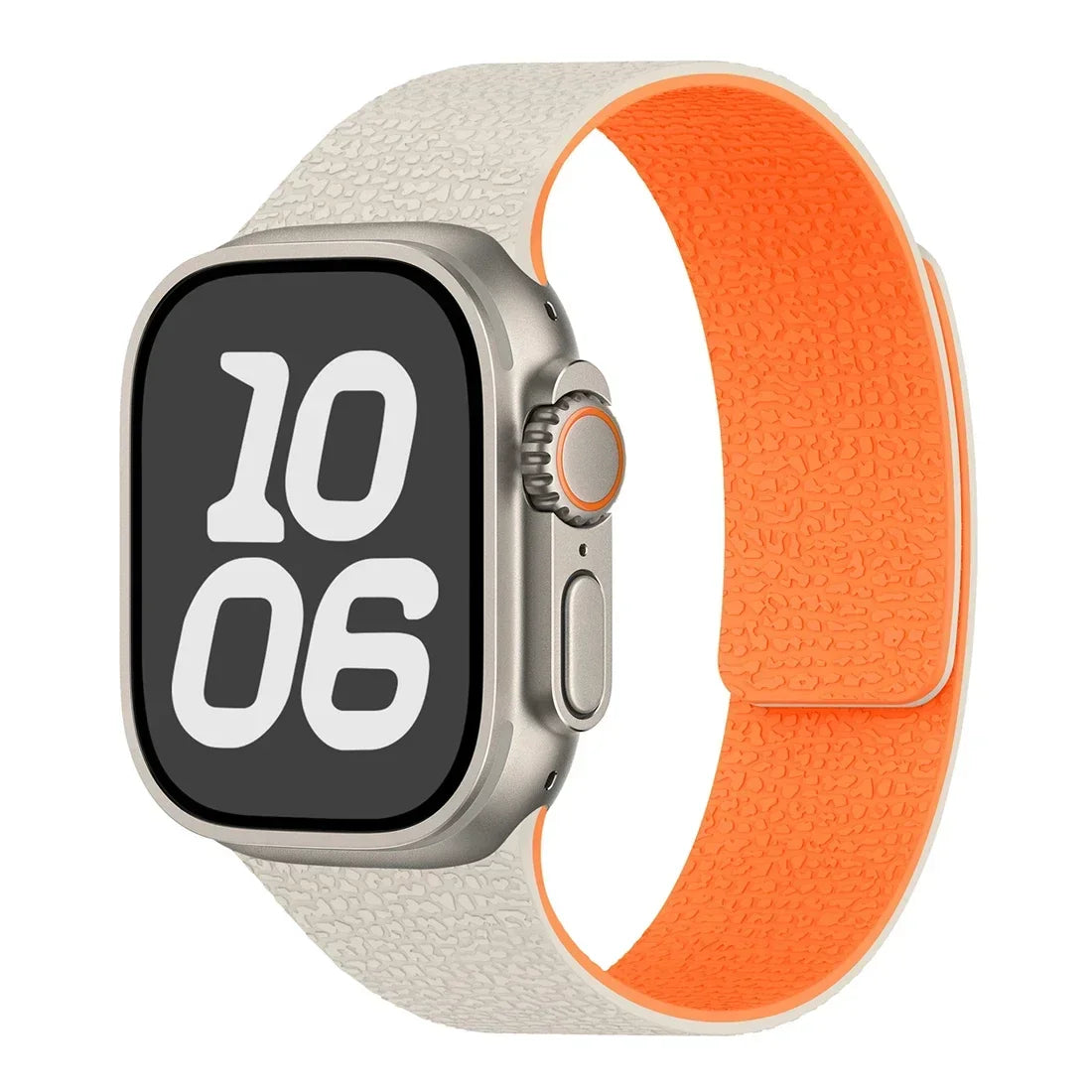 Magnetic Leather Apple Watch Band