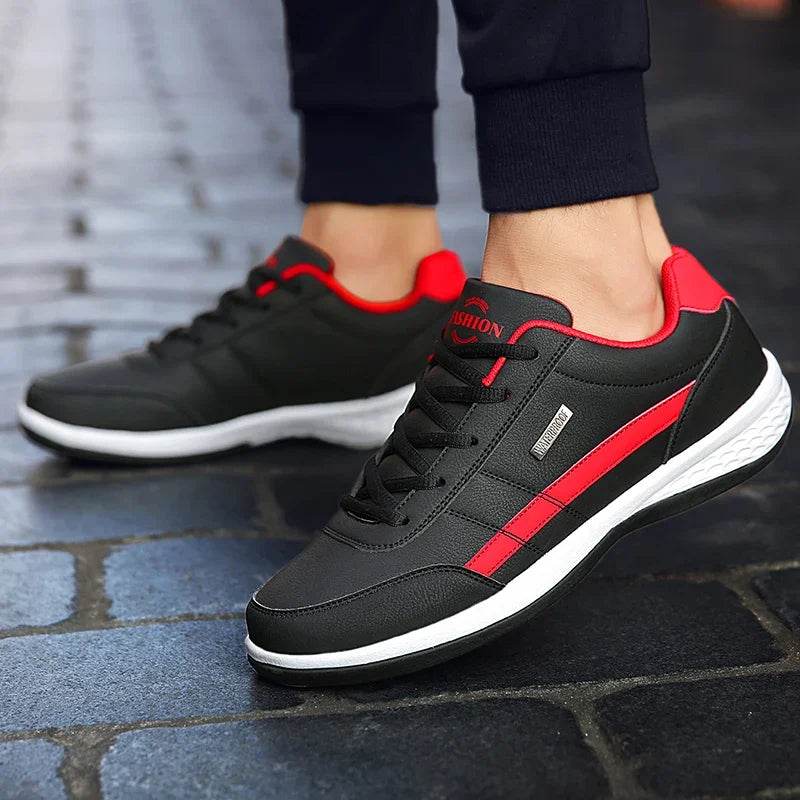 VeroLift™ Waterproof Leather Sneakers - Montero Milan