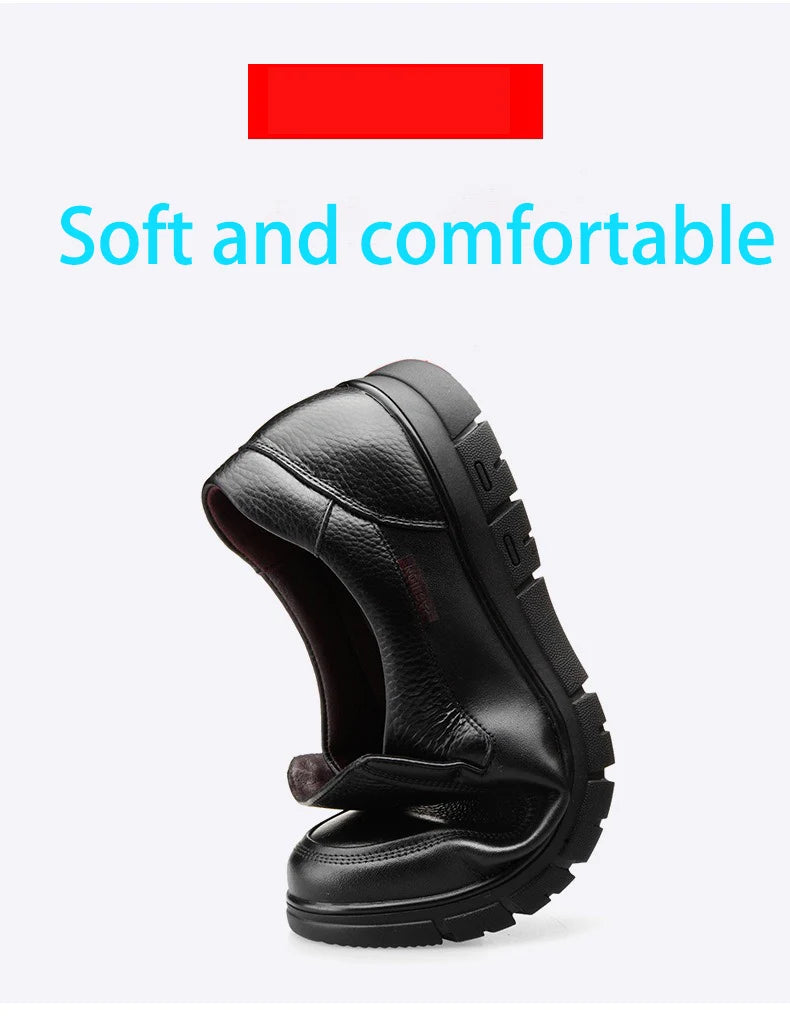 Genuine Leather Casual Shoes For Men Flat Platform Walking Shoes Outdoor Footwear Loafers Breathable Sneakers Handmade Shoes