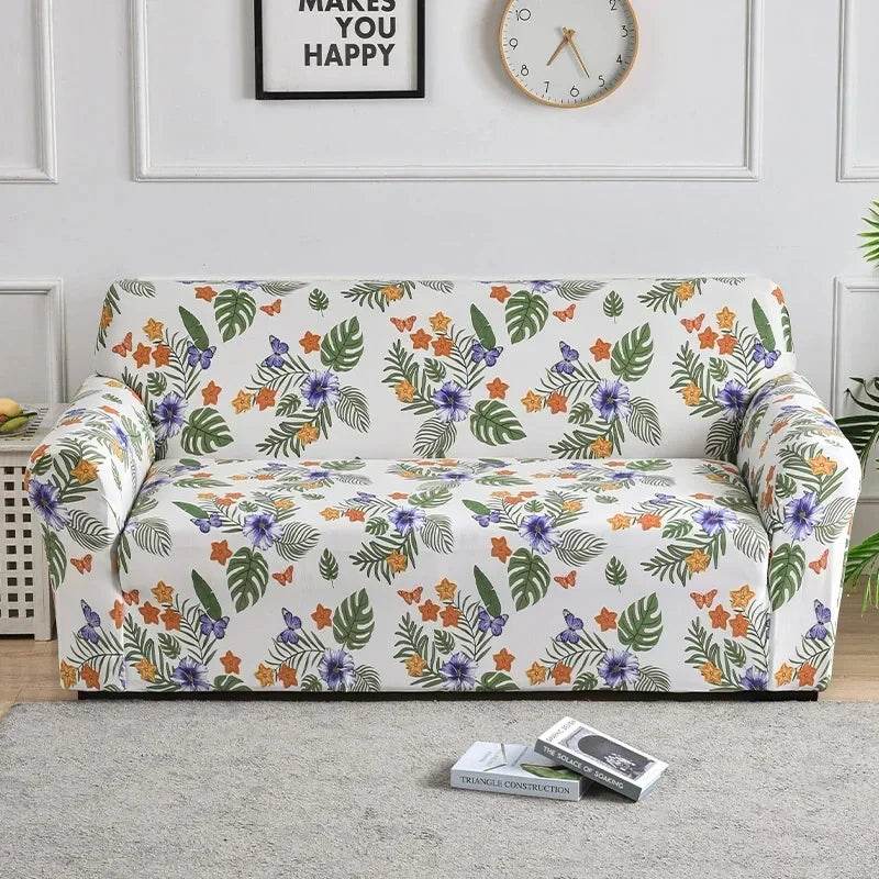 Luxury Textured Stretch Sofa Cover - Montero Milan