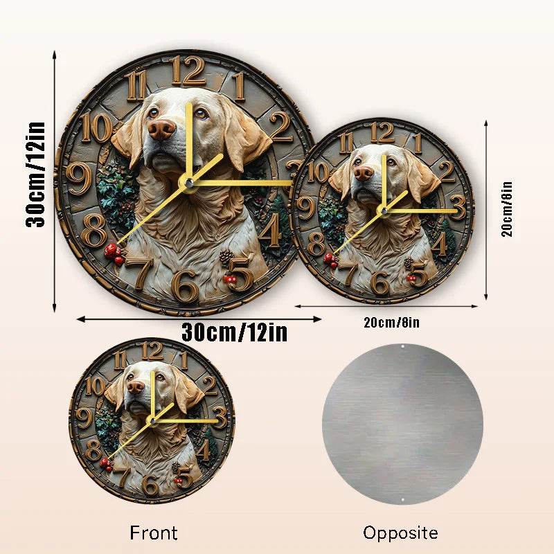 Labrador Retriever Silent Wall Clock - Montero Milan
