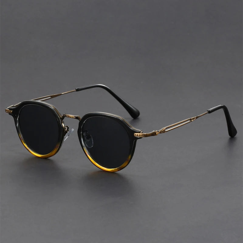 Classic Vintage Metal Sunglasses (UV400 Protection)