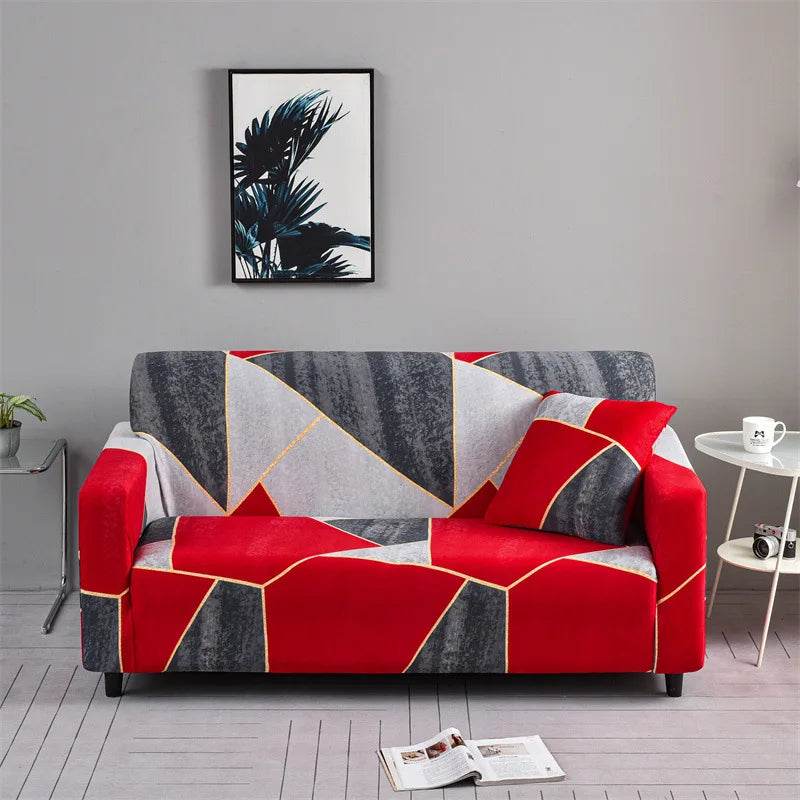 Luxury Textured Stretch Sofa Cover - Montero Milan