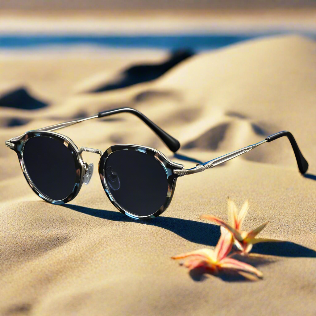 Classic Vintage Metal Sunglasses (UV400 Protection)
