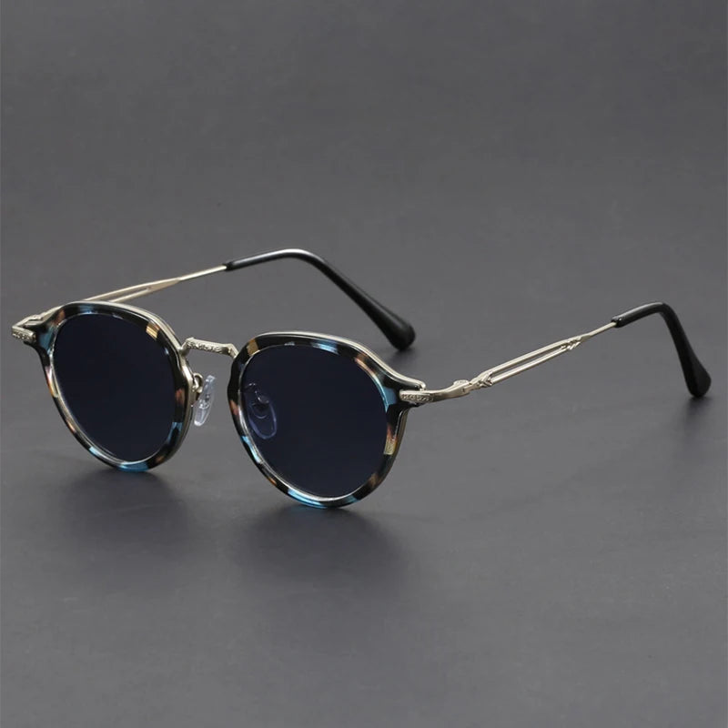 Classic Vintage Metal Sunglasses (UV400 Protection)