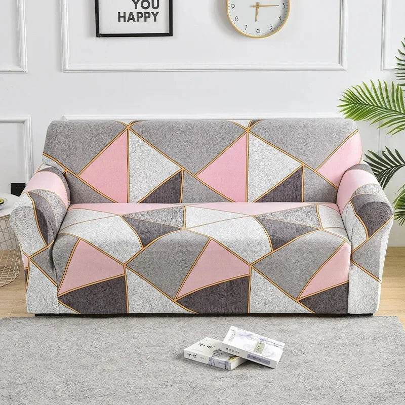 Luxury Textured Stretch Sofa Cover - Montero Milan