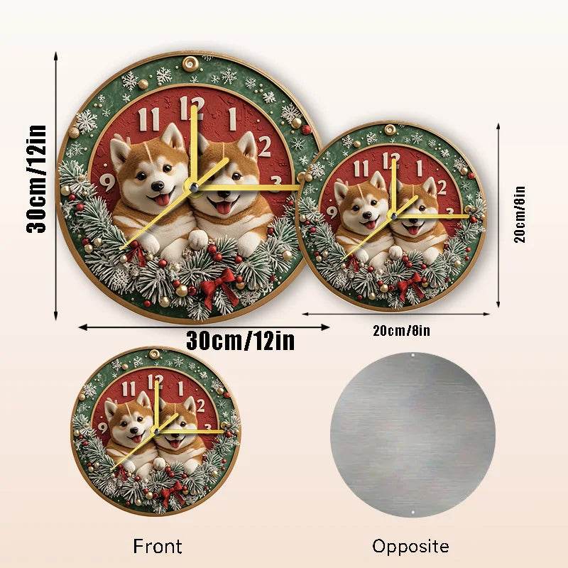 Akita Silent Wall Clock - Montero Milan