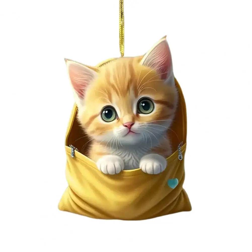 Adorable Cat Hanging Ornament ( 1 PCs / 9 PCs) - Montero Milan