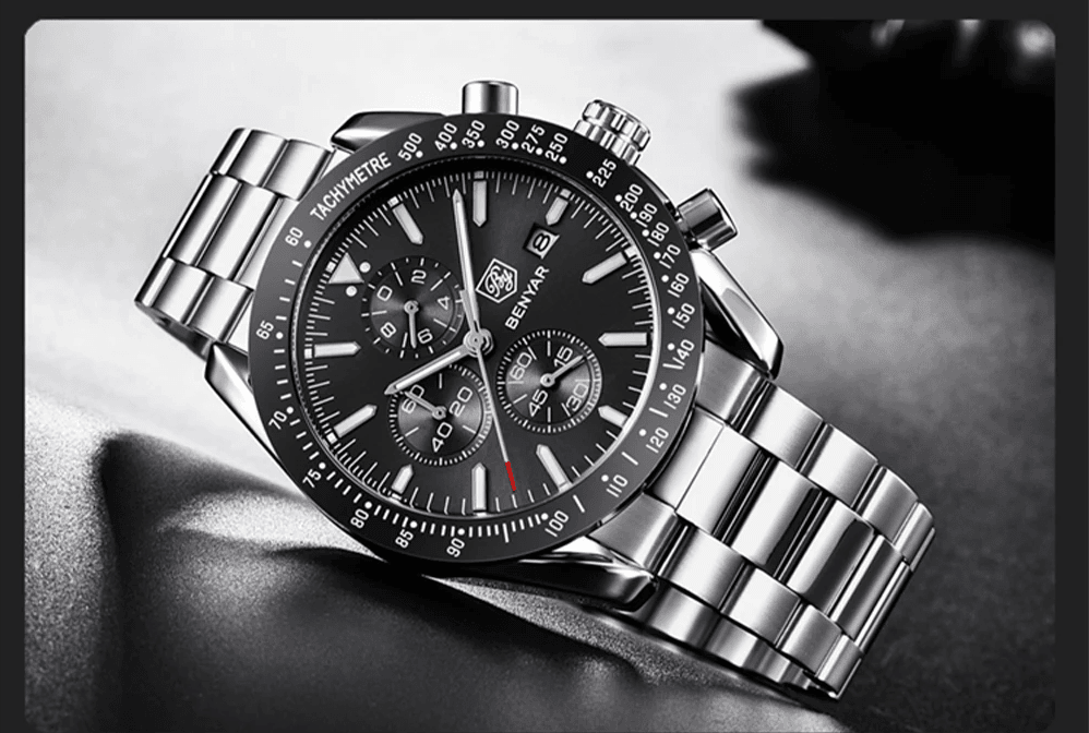 Stravaro ChronoSport Steel Watch - Montero Milan