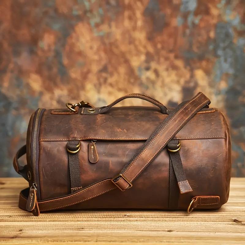 ForgeTrail™ Vintage Genuine Leather Backpack - Montero Milan