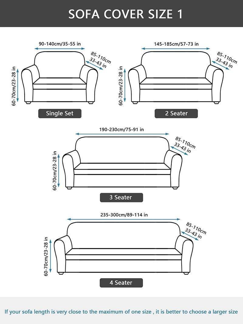 Stretch Couch Upholstery Covers - Montero Milan