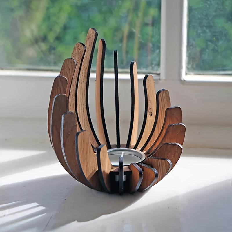 Lunlotus™ Wooden Candle Holder - Montero Milan