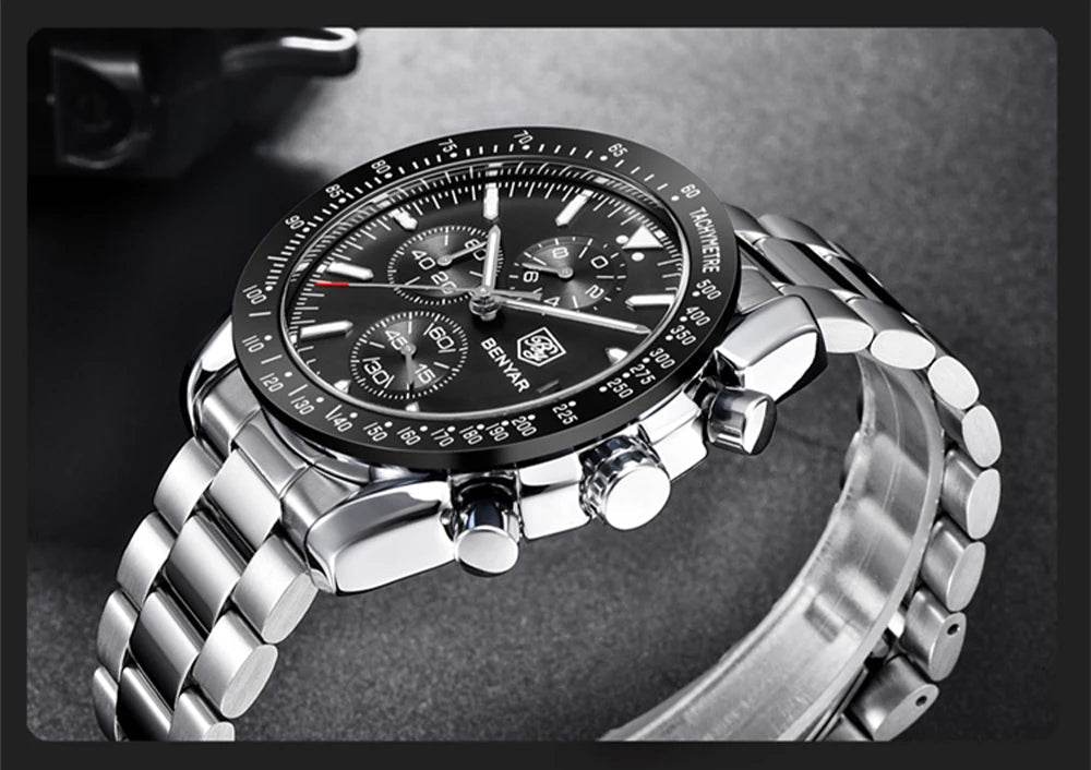 Stravaro ChronoSport Steel Watch - Montero Milan