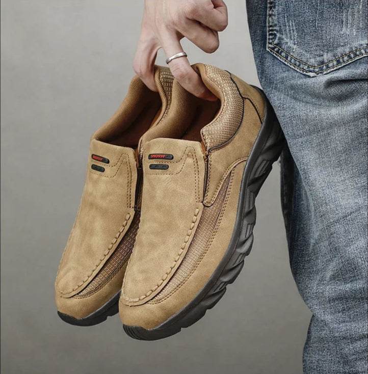 Arlen Flex™ Leather Loafer Sneakers - Montero Milan