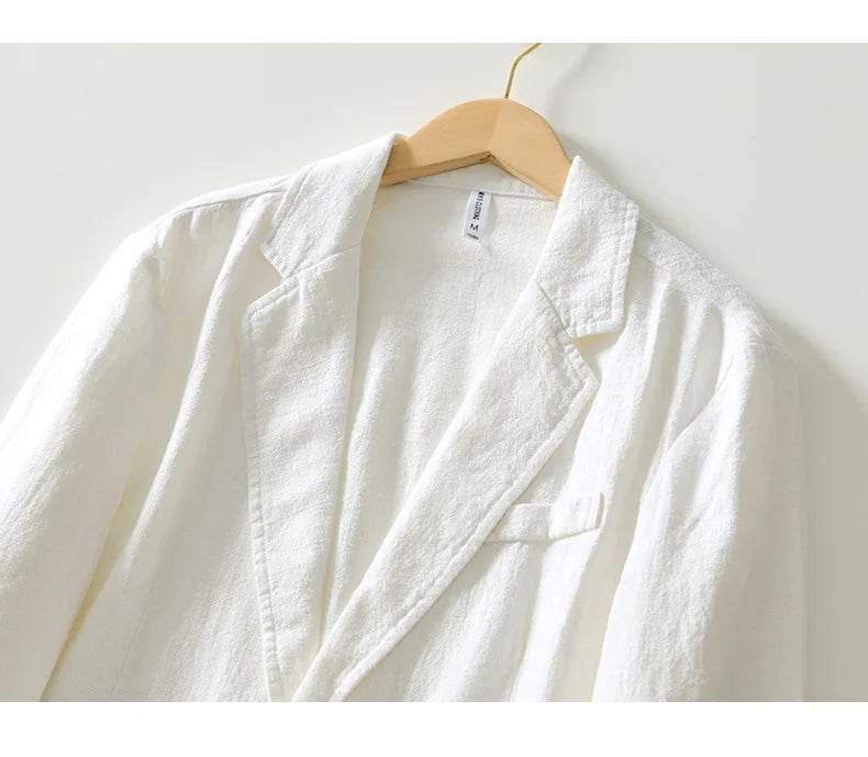 Breevoro™ Men’s Linen Safari Blazer - Montero Milan