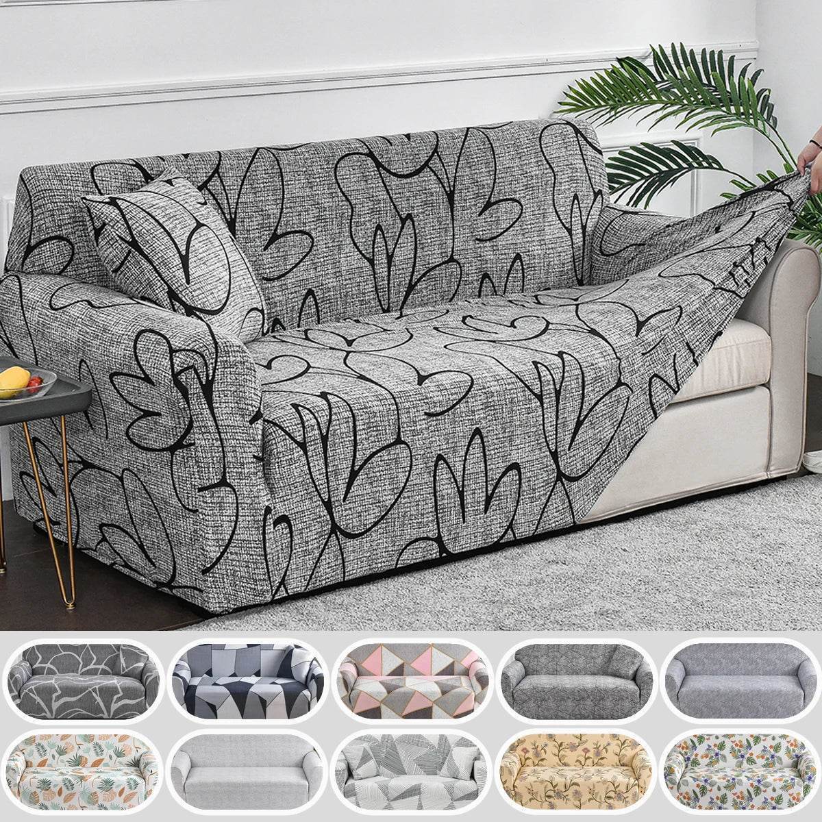 Stretch Couch Upholstery Covers - Montero Milan