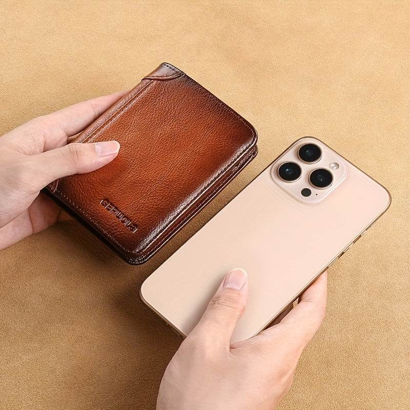 Vintage Genuine Leather Wallet - Montero Milan