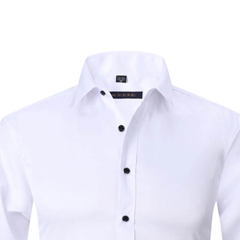 Smart Cotton-Blend Dress Shirt - Montero Milan
