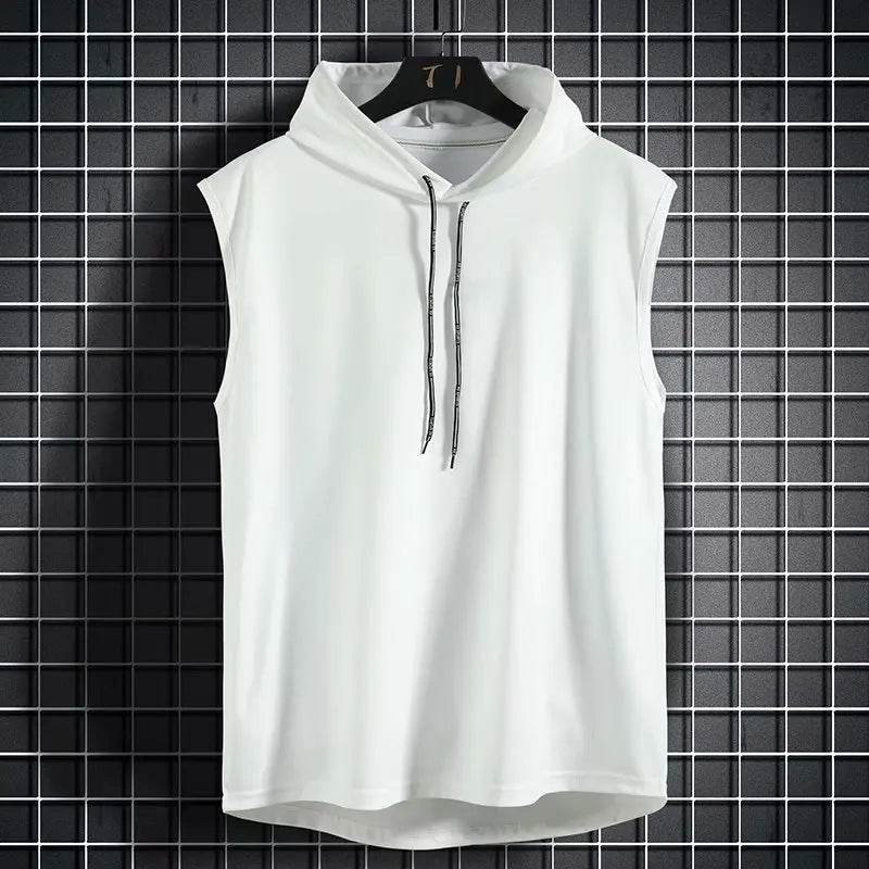Sleeveless Hoodie Tank Top - Montero Milan