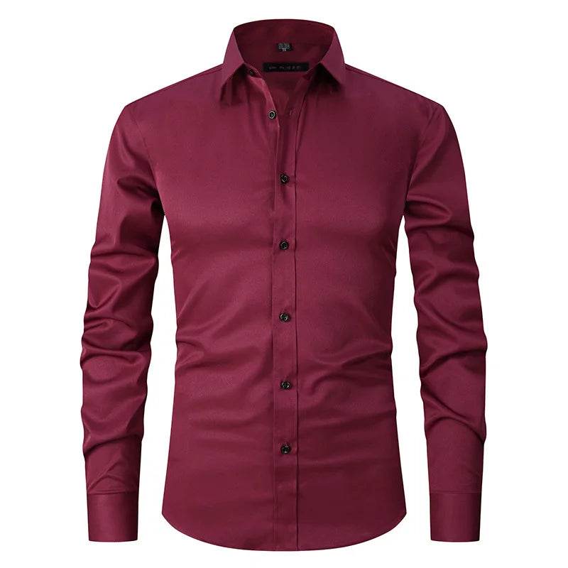 Smart Cotton-Blend Dress Shirt - Montero Milan