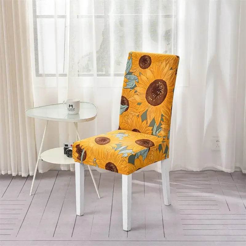 Sovana Home Stretch Chair Covers – Designer Print Edition - Montero Milan