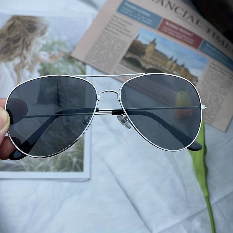 Unisex Retro Mirrored Aviator Sunglasses - Montero Milan