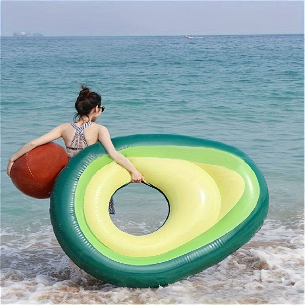 Avocado Pool Float with Removable Pit - Montero Milan