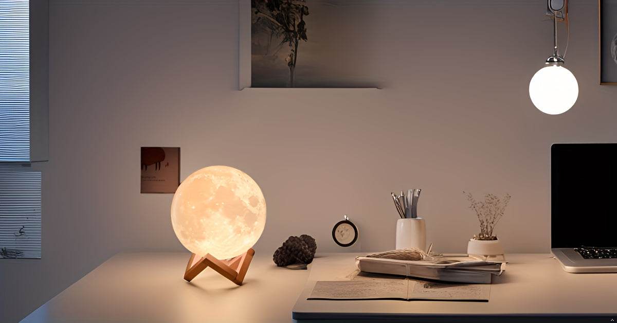 Lunar Glow Color-Changing Lamp - Montero Milan
