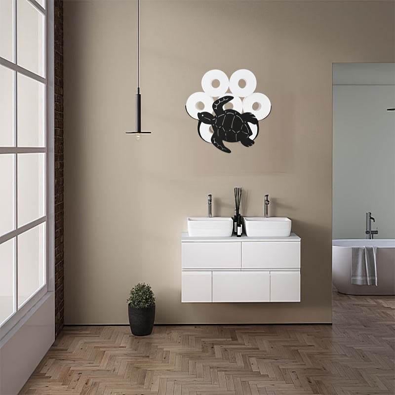 Ocean Turtle Toilet Paper Holder Rack - Montero Milan