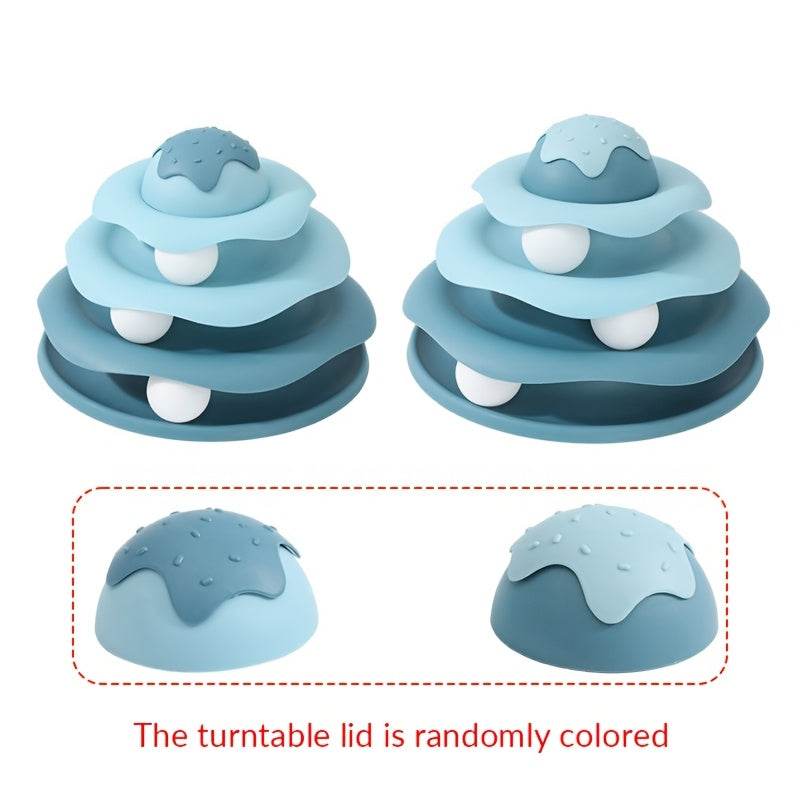 Triple Track Interactive Cat Toy - Montero Milan