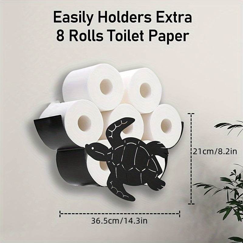 Ocean Turtle Toilet Paper Holder Rack - Montero Milan