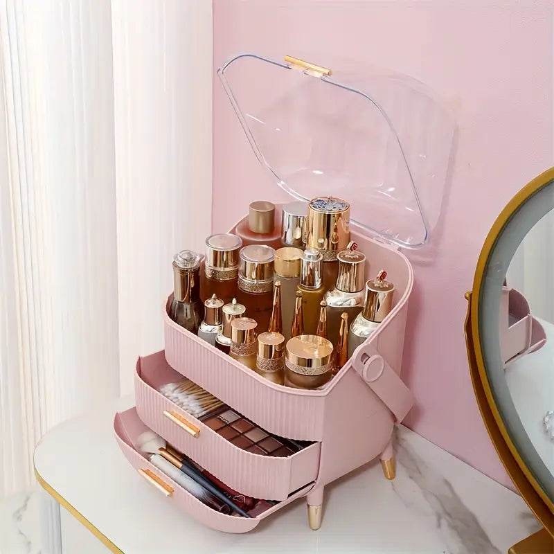 Portable Clear Dome Vanity Organizer - Montero Milan