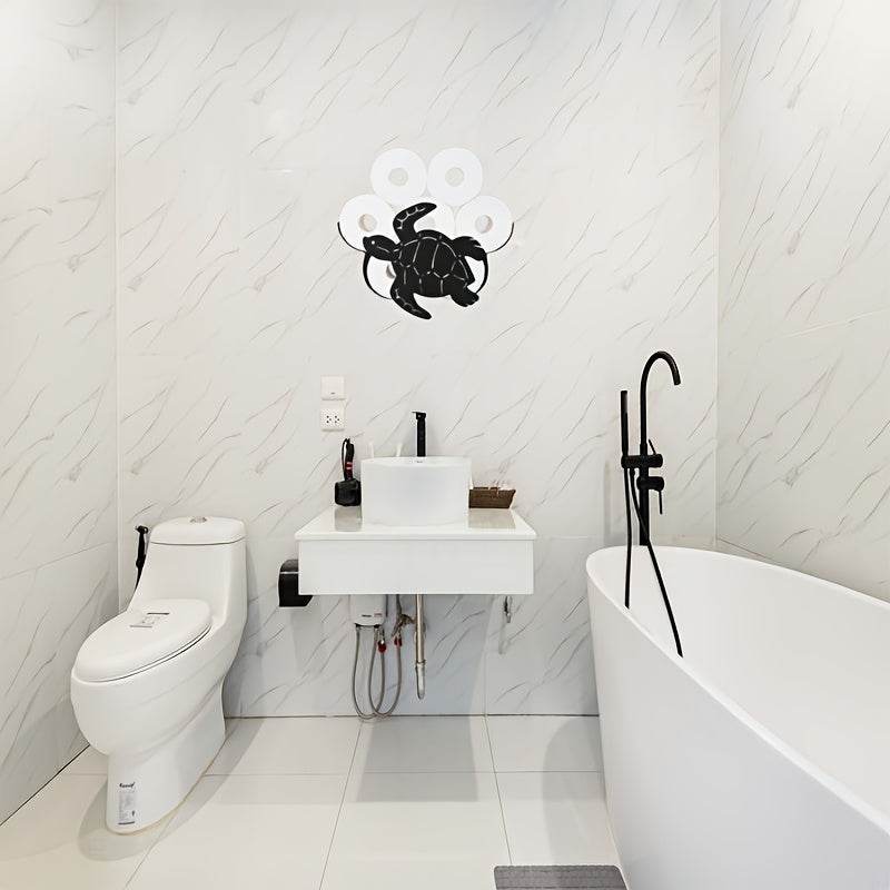 Ocean Turtle Toilet Paper Holder Rack - Montero Milan