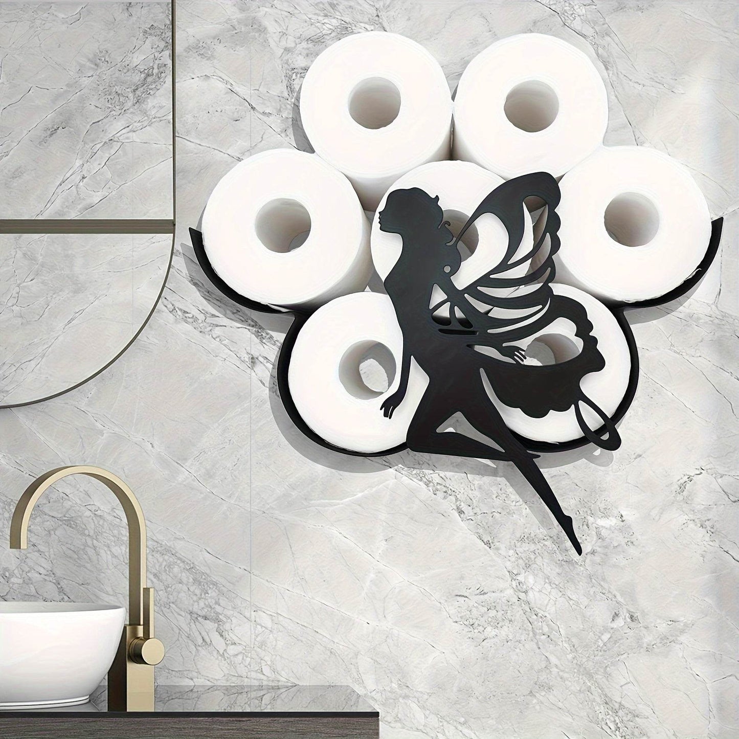 Fairy Toilet Paper Holder Rack - Montero Milan