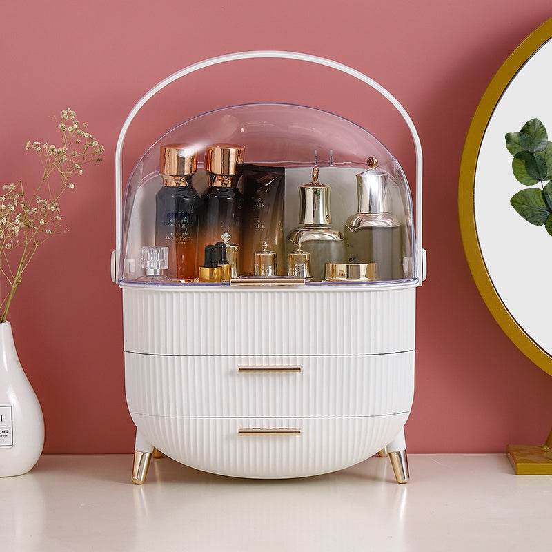 Portable Clear Dome Vanity Organizer - Montero Milan