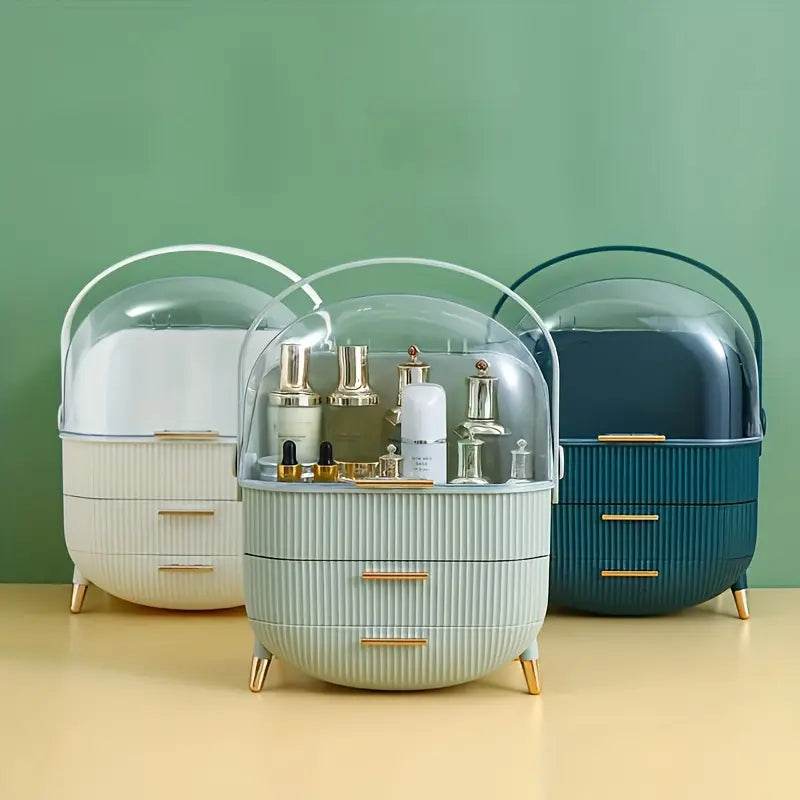 Portable Clear Dome Vanity Organizer - Montero Milan