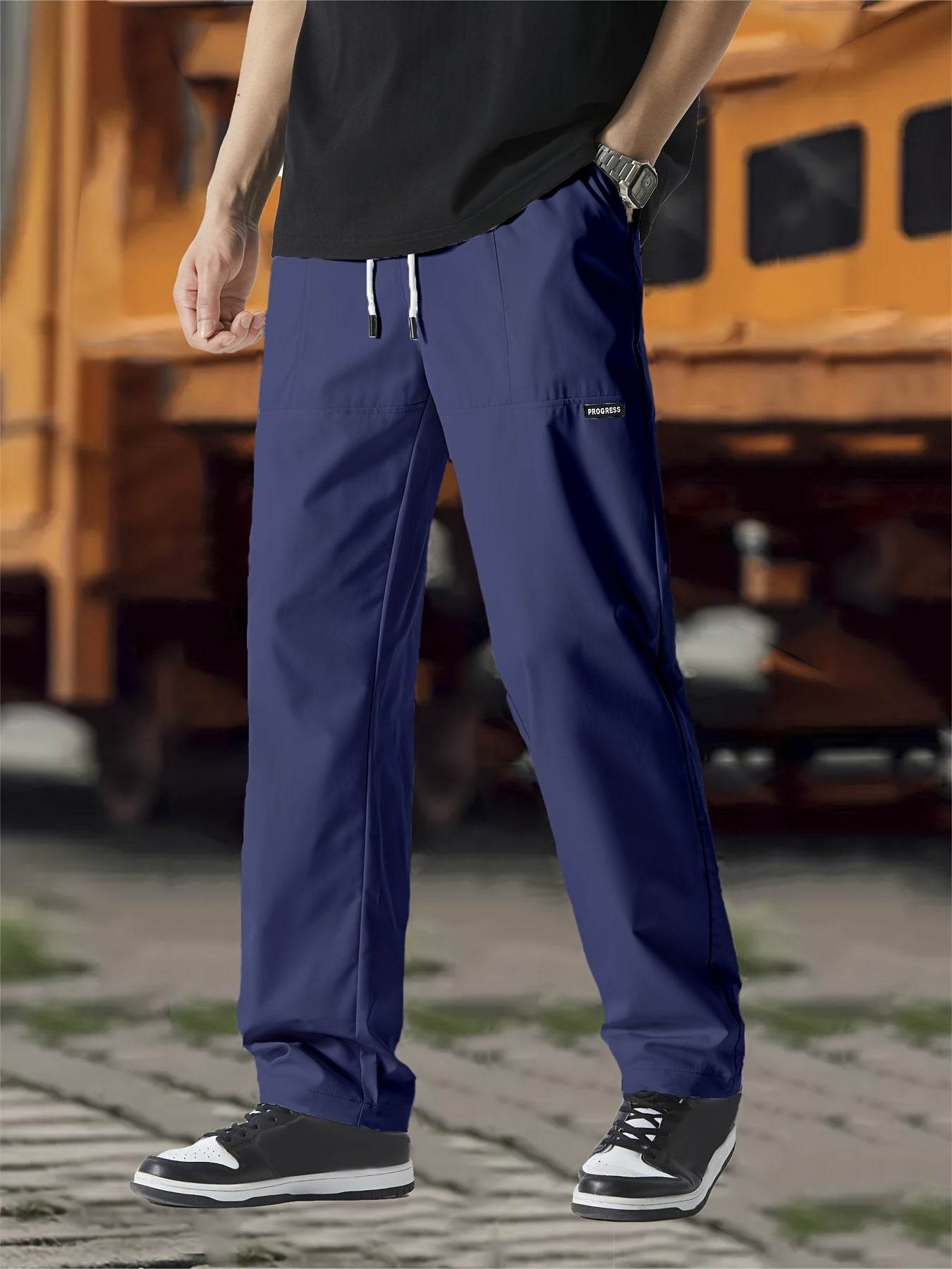 Straight-Leg Drawstring Joggers - Montero Milan