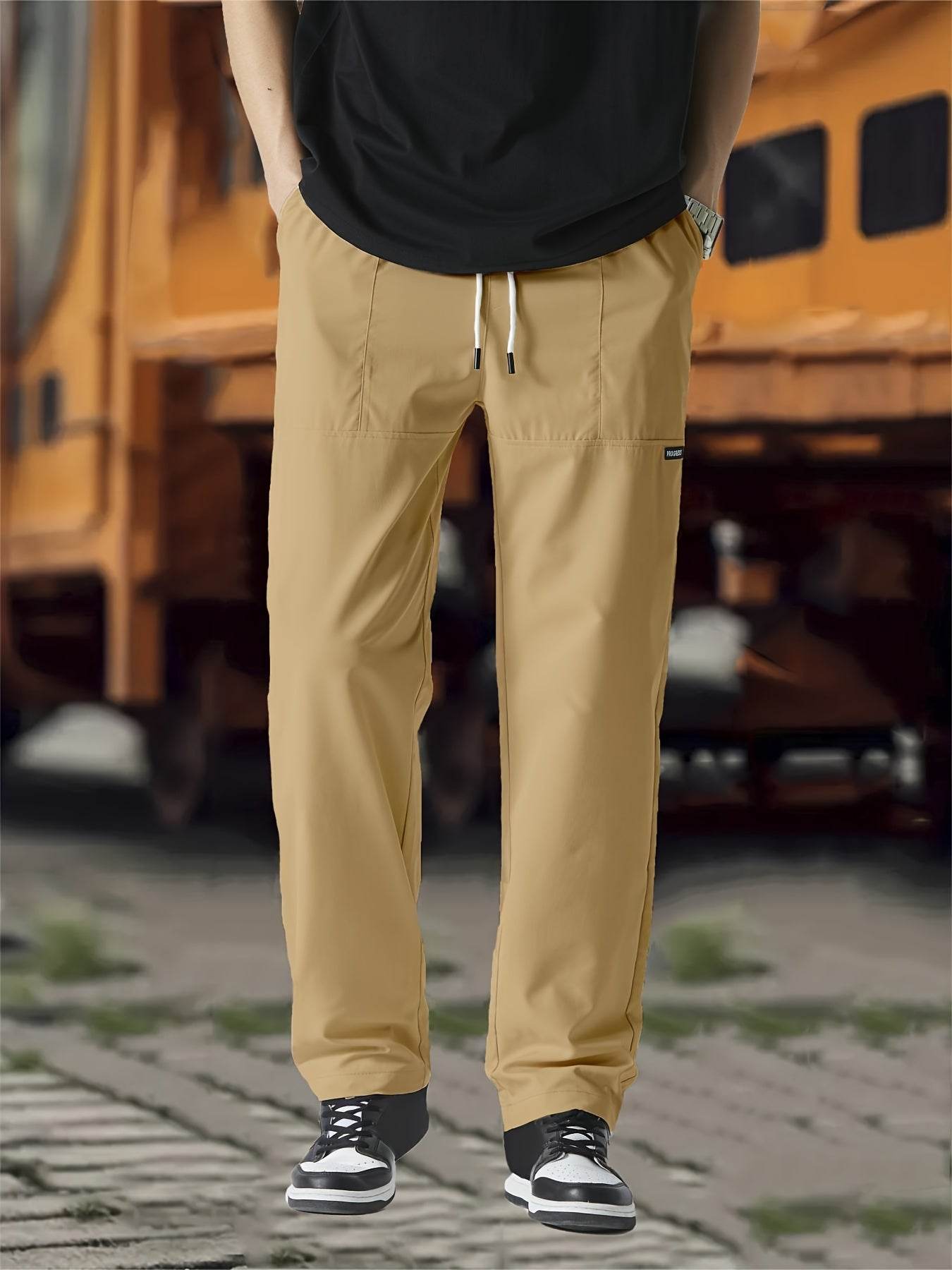 Straight-Leg Drawstring Joggers - Montero Milan