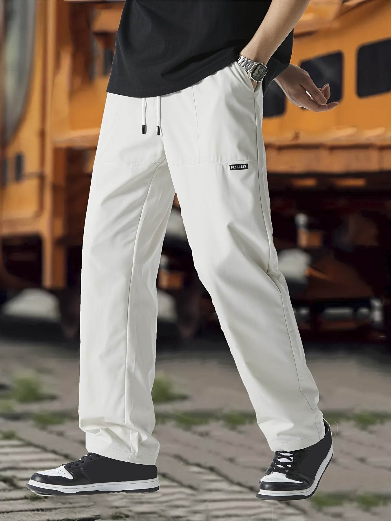 Straight-Leg Drawstring Joggers - Montero Milan