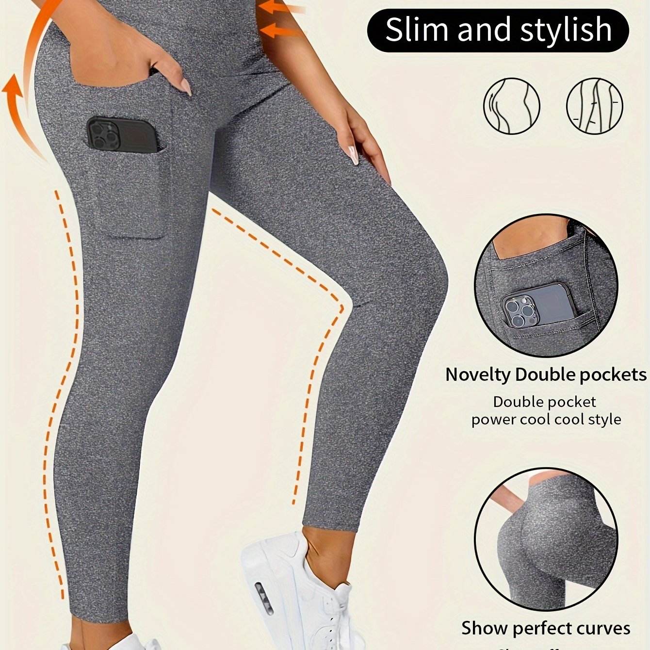 ContourFit™ High-Rise Pocket Leggings - Montero Milan