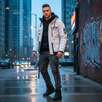 Outdoor Windproof Cargo Jacket