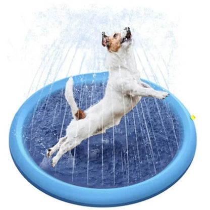 SplashPaw™ Fun Zone - The Splash Pad Makes Your Pup and Kids Happy!