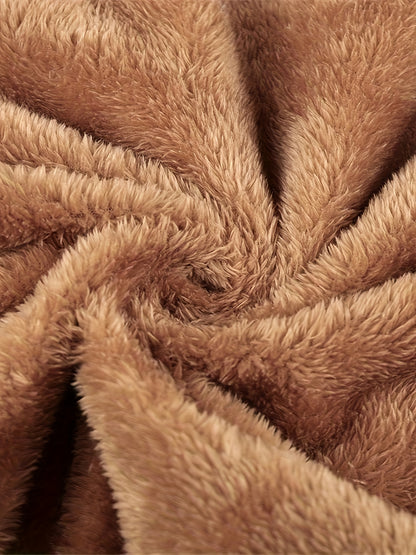 Fleece-Lined Plaid Jacket