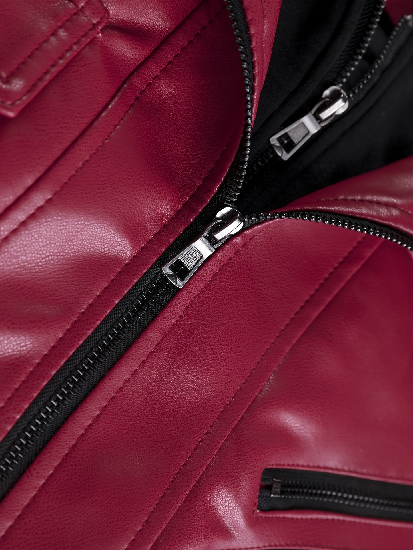 Men’s Hooded Leather Jacket