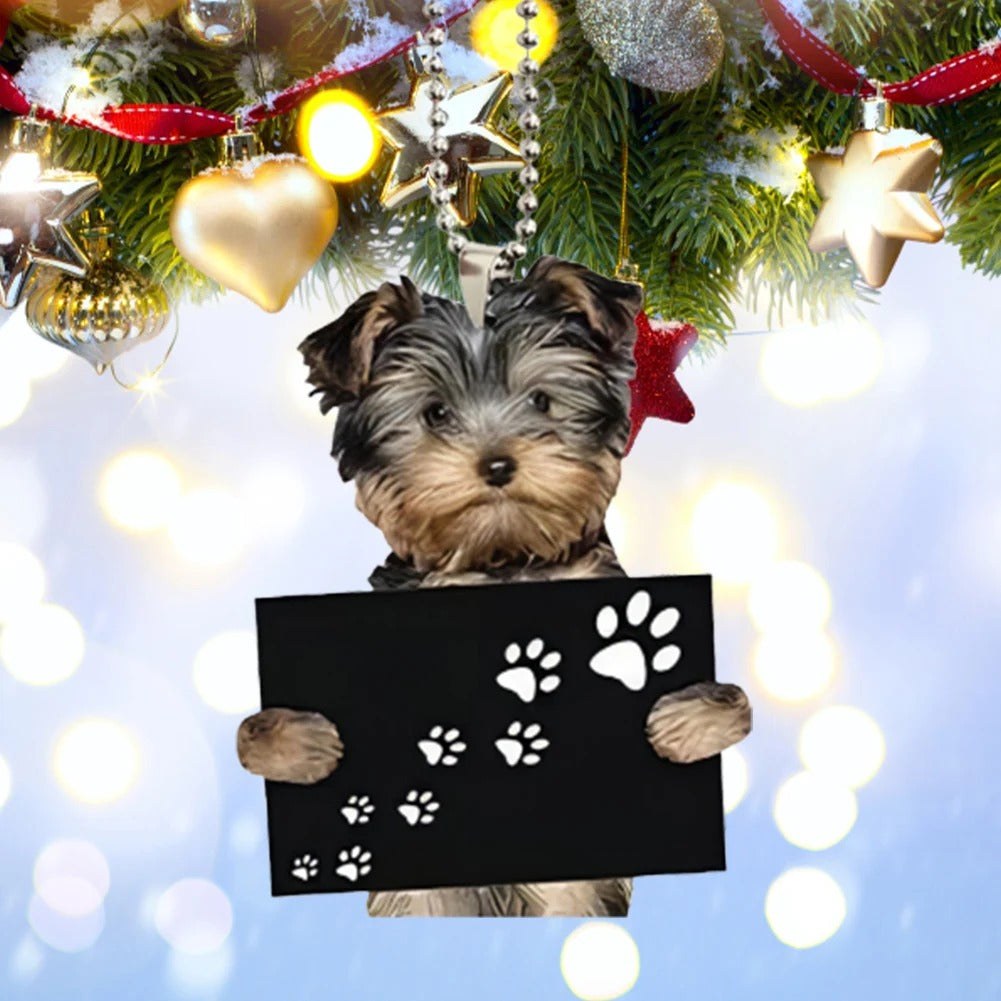 Adorable Puppy Hanging Ornament ( 1 PCs / 6 PCs)