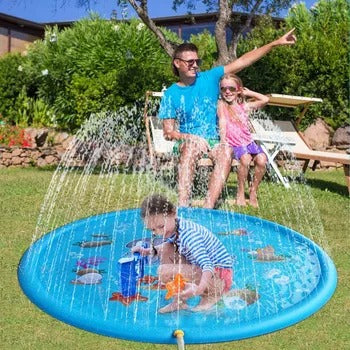 SplashPaw™ Fun Zone - The Splash Pad Makes Your Pup and Kids Happy!