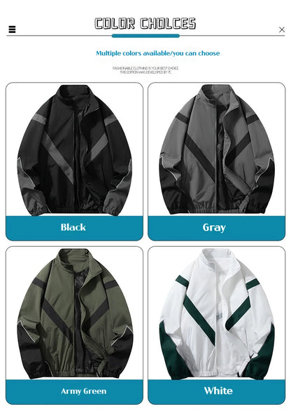 Close-up of elastic cuff on windbreaker reflective sports jacket