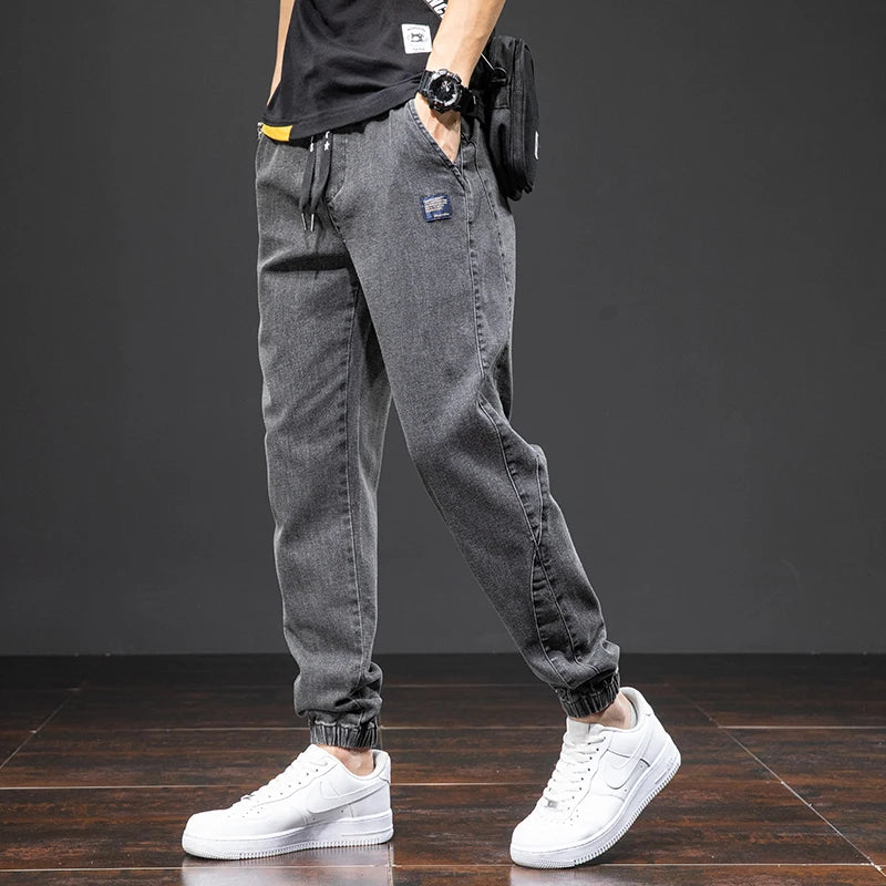 Men's Streetwear Jean Joggers