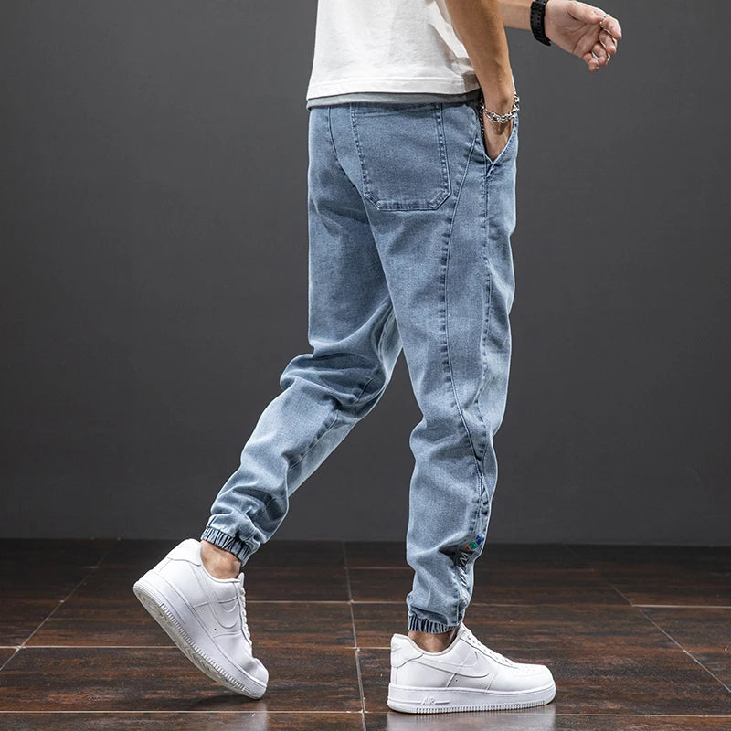 Men's Streetwear Jean Joggers